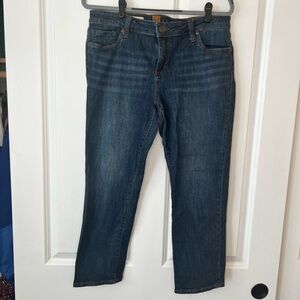 KUT from the Kloth Bardot cropped skinny boyfriend size 12